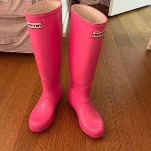 Bubblegum pink Tall Hunter Boots